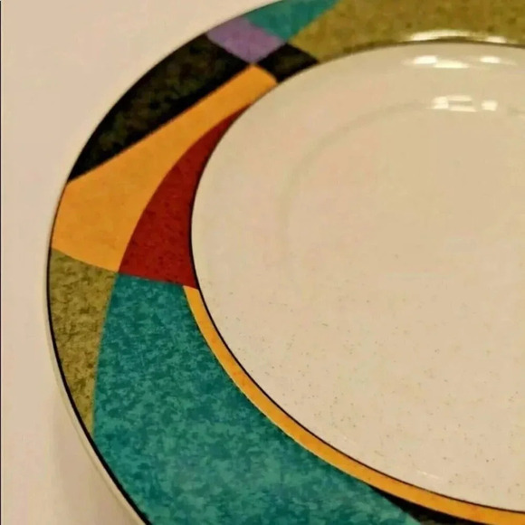 Studio Nova Impulse 6.5" Saucers, Set Of Four Small Plates (4) Y 2262 - Picture 5 of 9